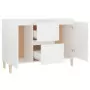 Credenza Bianca 103,5x35x70 cm in Truciolato