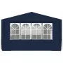 Gazebo Professionale con Pareti 4x9 m Blu 90 g/m²