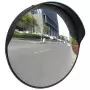 Specchio Traffico Convesso Nero Plastica PC per Esterni 30 cm