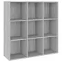 Libreria Grigio Sonoma 98x30x98 cm