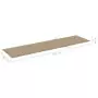 Cuscino per Lettino Prendisole Beige 200x50x3 cm in Tessuto