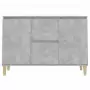 Credenza Grigio Cemento 103,5x35x70 cm in Truciolato