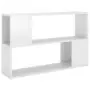 Libreria Bianco Lucido 100x24x63 cm in Truciolato