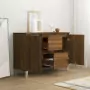 Credenza Rovere Marrone 103,5x35x70 cm in Legno Ingegnerizzato