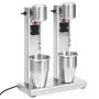 Frullatore per Milkshake con Tazza Doppia in Acciaio Inox 2 L