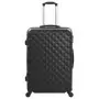 Set Trolley a Custodia Rigida 3 pz Nero in ABS