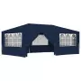 Gazebo Professionale con Pareti 4x6 m Blu 90 g/m²