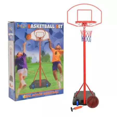 Set da Basket Portatile Regolabile 200-236 cm