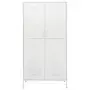 Armadio Bianco 90x50x180 cm in Acciaio