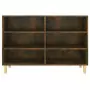 Credenza Rovere Fumo 103,5x35x70 cm in Legno Multistrato