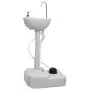 Set Toilette da Campeggio Portatile e Supporto Lavamani