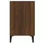 Credenza Rovere Marrone 100x36x60 cm in Legno Multistrato