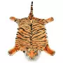 Tappeto di Peluche a Forma di Tigre 144 cm Marrone