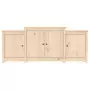 Credenza 164x37x68cm in Legno Massello di Pino