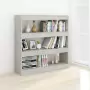 Libreria/Divisorio Grigio Cemento 100x30x103 cm