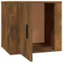 Comodini 2pz Rovere Fumo 50x39x47 cm