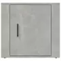 Comodini 2 pz Grigio Cemento 50x39x47 cm