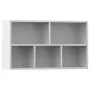 Libreria/Credenza Bianca 50x25x80 cm in Truciolato