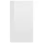 Libreria/Credenza Bianco Lucido 66x30x97,8 cm in Truciolato