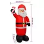 Babbo Natale Gonfiabile con LED 300 cm