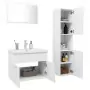 Set Mobili da Bagno Bianco in Truciolato