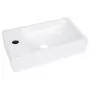 Lavabo 400x220x90 mm in SMC Bianco