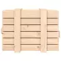 Contenitore Portaoggetti 58x40,5x42 cm Legno Massello di Pino