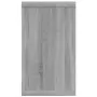 Mensole Cubo Muro 4 Grigio Sonoma 80x15x26,5 Legno Multistrato