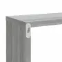 Mensole Cubo Muro 4 Grigio Sonoma 80x15x26,5 Legno Multistrato