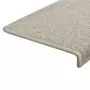 Tappetini per Scale 15 pz 65x25 cm Grigio Chiaro