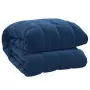 Coperta Ponderata Blu 220x235 cm 11 kg Tessuto