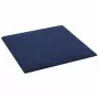 Pannelli Murali 12 pz Blu 30x30 cm Tessuto 1,08 m²