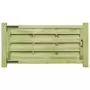 Cancelli da Giardino 2 pz in Legno Impregnato 150x75 cm Verde