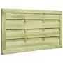 Cancelli da Giardino 2 pz in Legno Impregnato 150x75 cm Verde