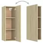 Set Porta TV 3 pz Rovere Sonoma in Truciolato