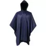 Poncho Militare Impermeabile per Escursionismo Blu Marino