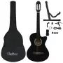 Set Chitarra Western 12 pz con Equalizzatore e 6 Corde Nera