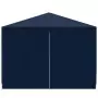 Gazebo da Giardino 3x12 m Blu