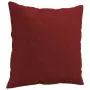 Cuscini Decorativi 2 pz Rosso Vino 40x40 cm in Tessuto