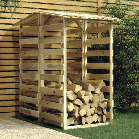 Pergole con Tetto 2 pz 100x90x200 cm Legno di Pino Impregnato