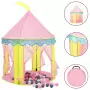 Tenda da Gioco per Bambini Rosa con 250 Palline 100x100x127 cm