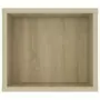 Mobile Porta TV Sospeso Rovere Sonoma 100x30x26,5cm Truciolato