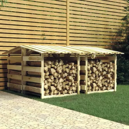 Pergole con Tetto 4 pz 100x90x100 cm Legno di Pino Impregnato