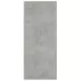 Scarpiera Grigio Cemento 60x35x84 cm in Truciolato