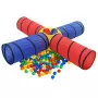 Tunnel da Gioco per Bambini con 250 Palline Multicolore