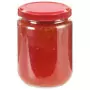 Vasi per Marmellata in Vetro Coperchio Rosso 48 pz 230 ml