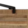 Tavolo Consolle in Legno di Teak Rigenerato 120x35x81 cm