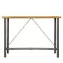 Tavolo da Bar Teak Massello Rigenerato 150x70x106 cm