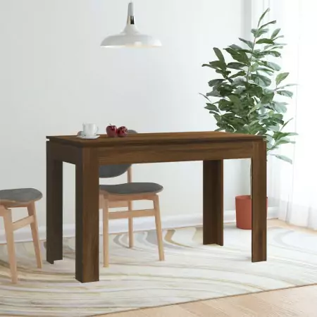 Tavolo da Pranzo Rovere Marrone 120x60x76 cm Legno Multistrato