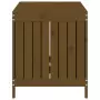 Contenitore da Giardino Miele 121x55x64 cm Legno Massello Pino